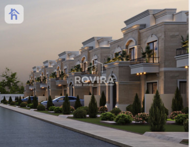 منزل عصري بواجهة من الرخام image 3