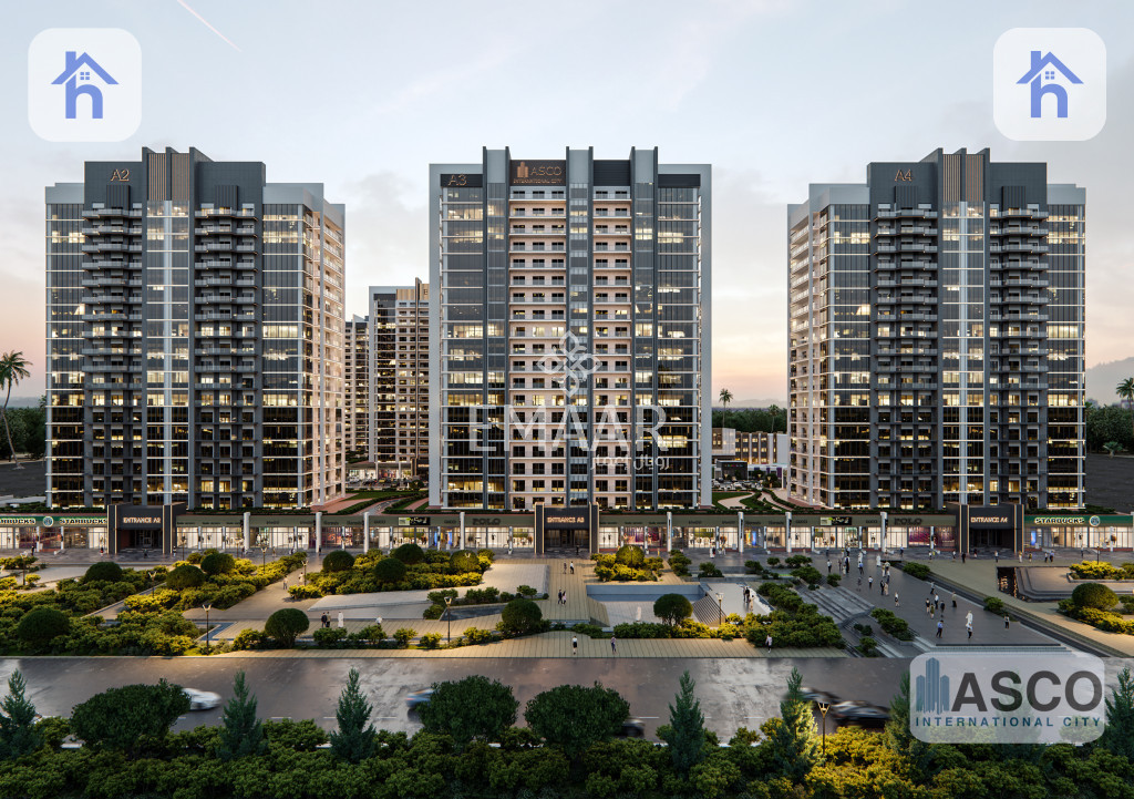 One Bedroom Apartment in Asco International City Resim 2