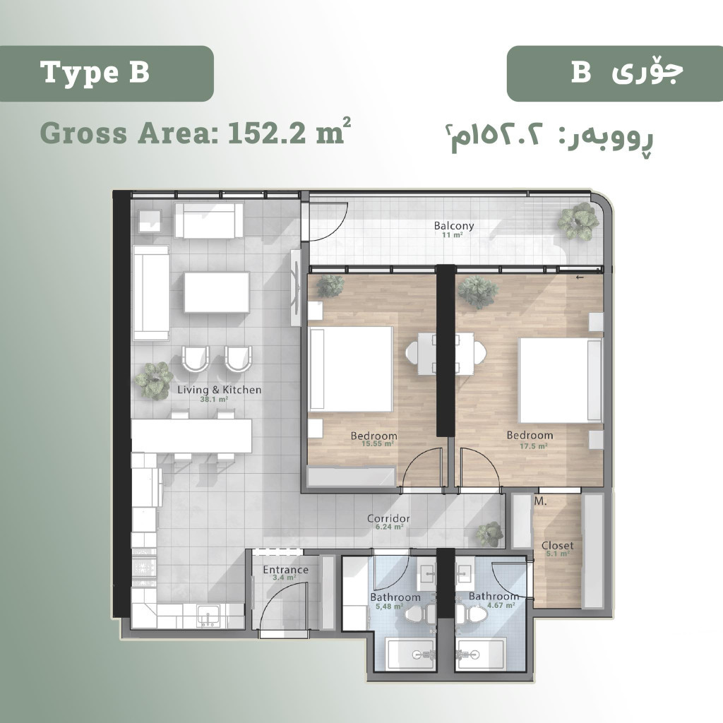 null خطة الطابق