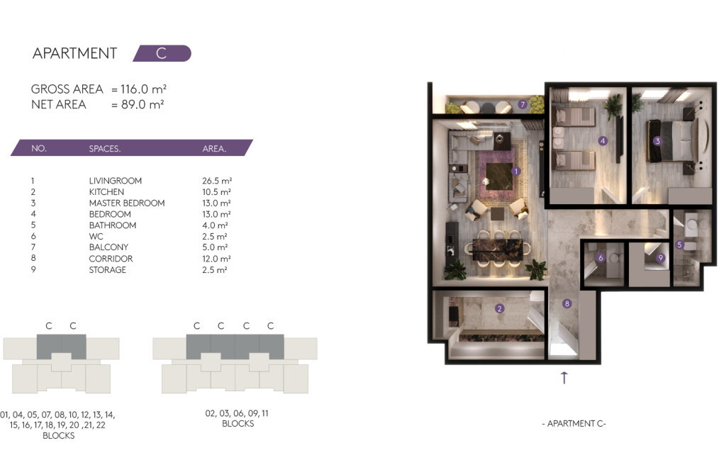 On the 10th Floor Floor Plan