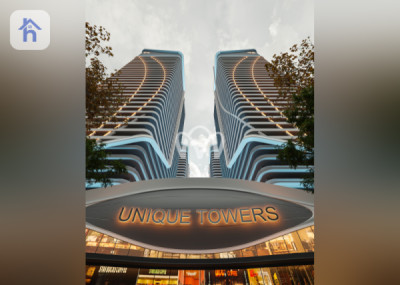 شوقەی مۆدێرنی دوو ژووری نوستن وێنە 3