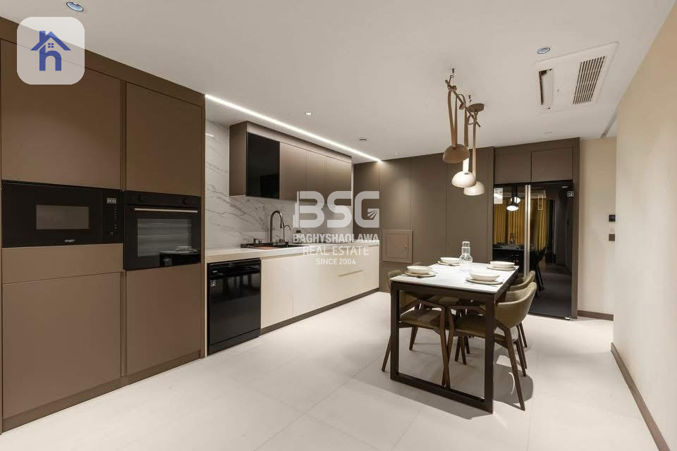 شقة عصرية مع مناظر خلابة