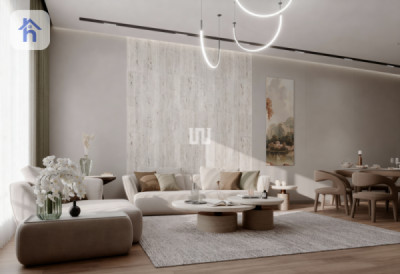 Modern Apartment with Sleek Design Resim 7