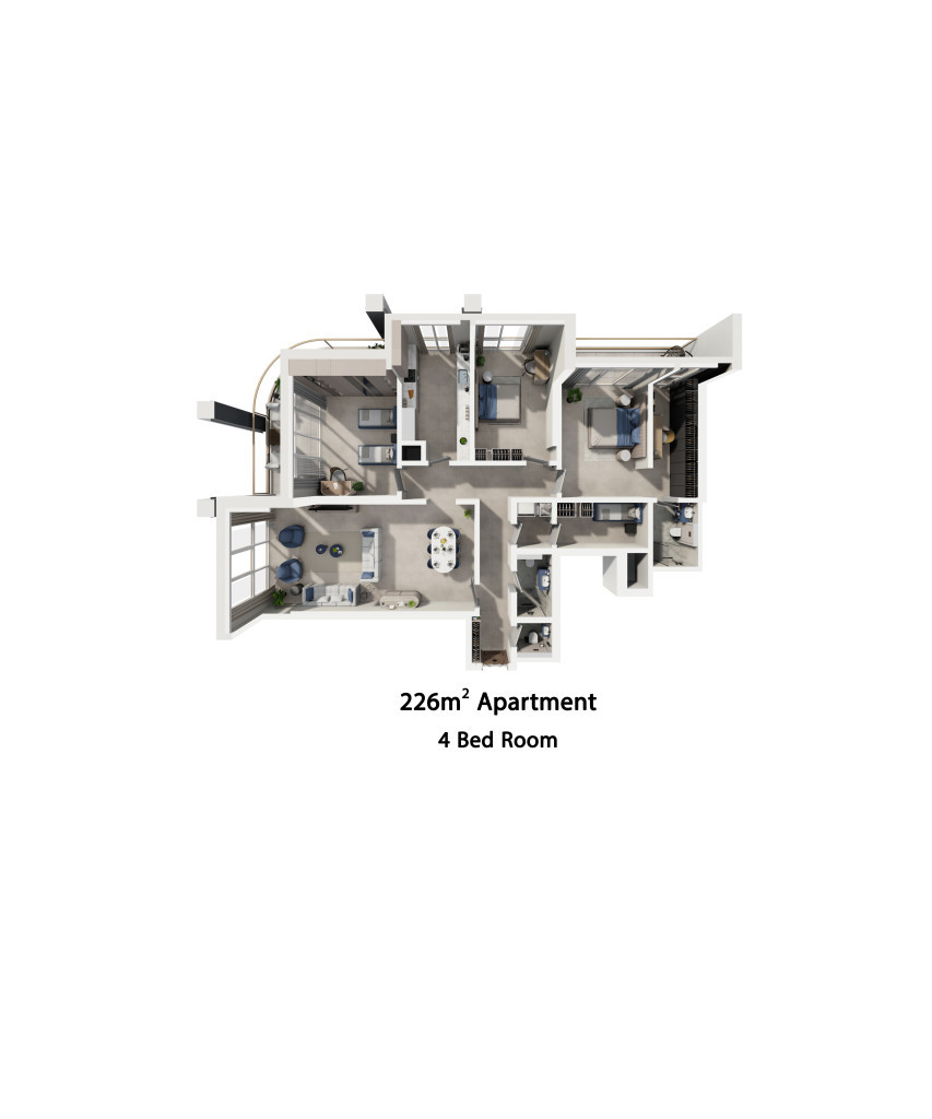 null خطة الطابق