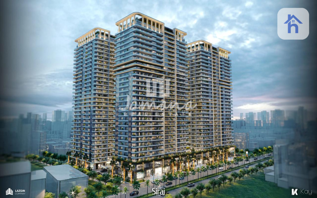 شقة مريحة بغرفة نوم واحدة في أبراج سراج