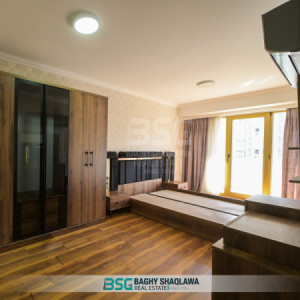 شقة مفروشة فاخرة بإطلالة الحديقة الداخلية صورة 7