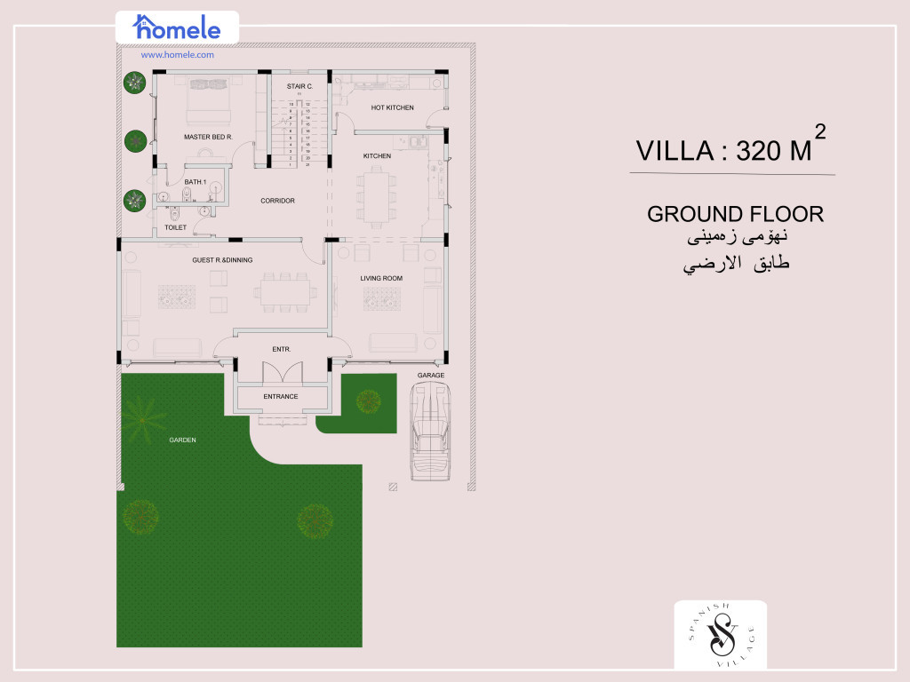 null خطة الطابق