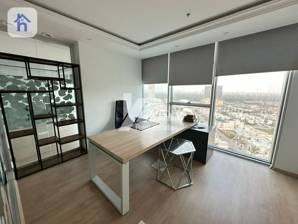 شوێنی ئۆفیسێکی نایاب بۆ کرێ لە ئیمپایەر بزنس تاوەرز