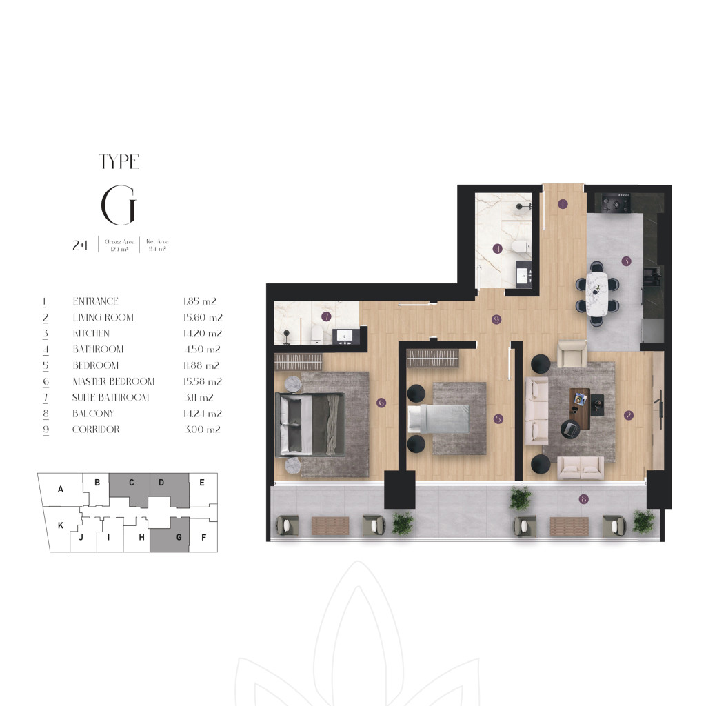 Block C Floor Plan