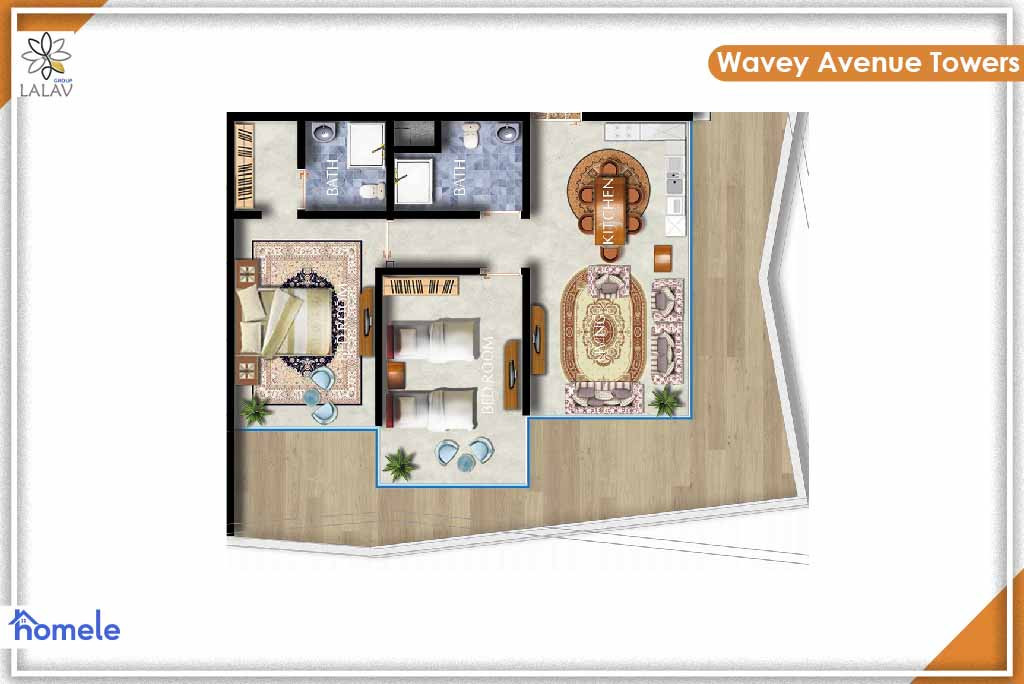 On the Third Floor Floor Plan