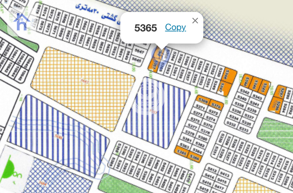 Prime location plot in Erbil