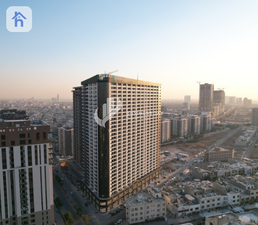 شوقەیەکی مۆدێرن بۆ یەک ژووری نوستن بۆ کرێ وێنە 6