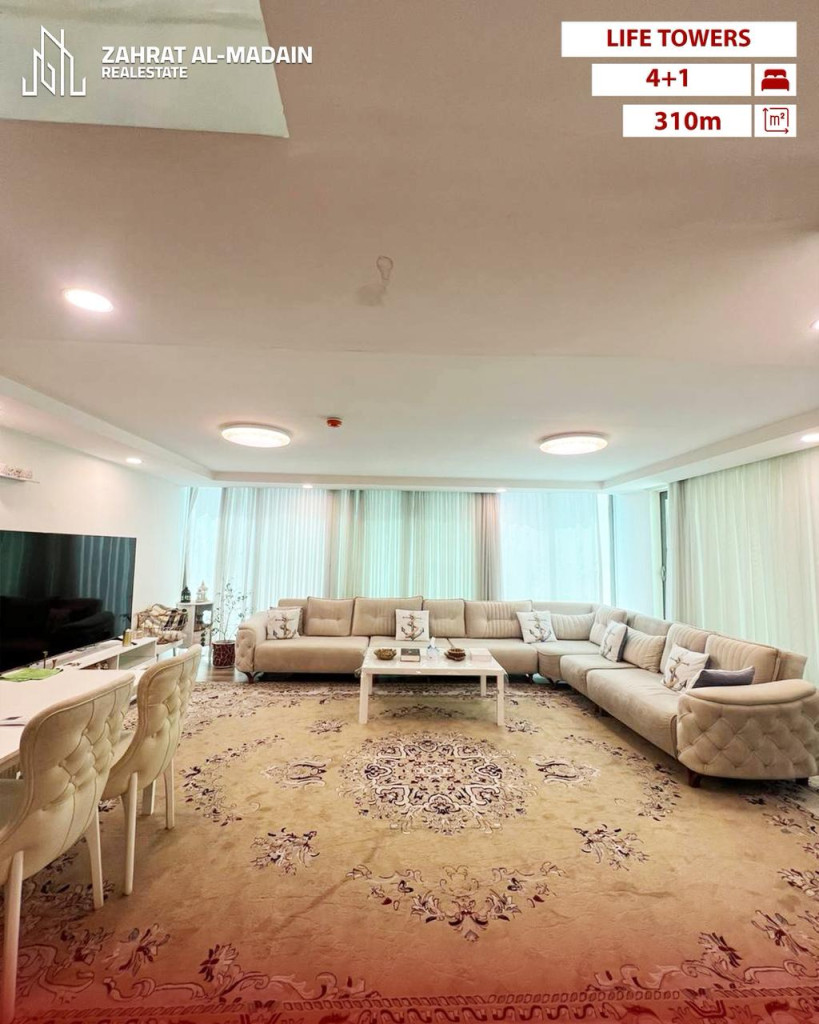 Spacious 4-bedroom apartvilla for rent