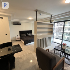 Chic Studio Apartment in Rami Towers Resim 3