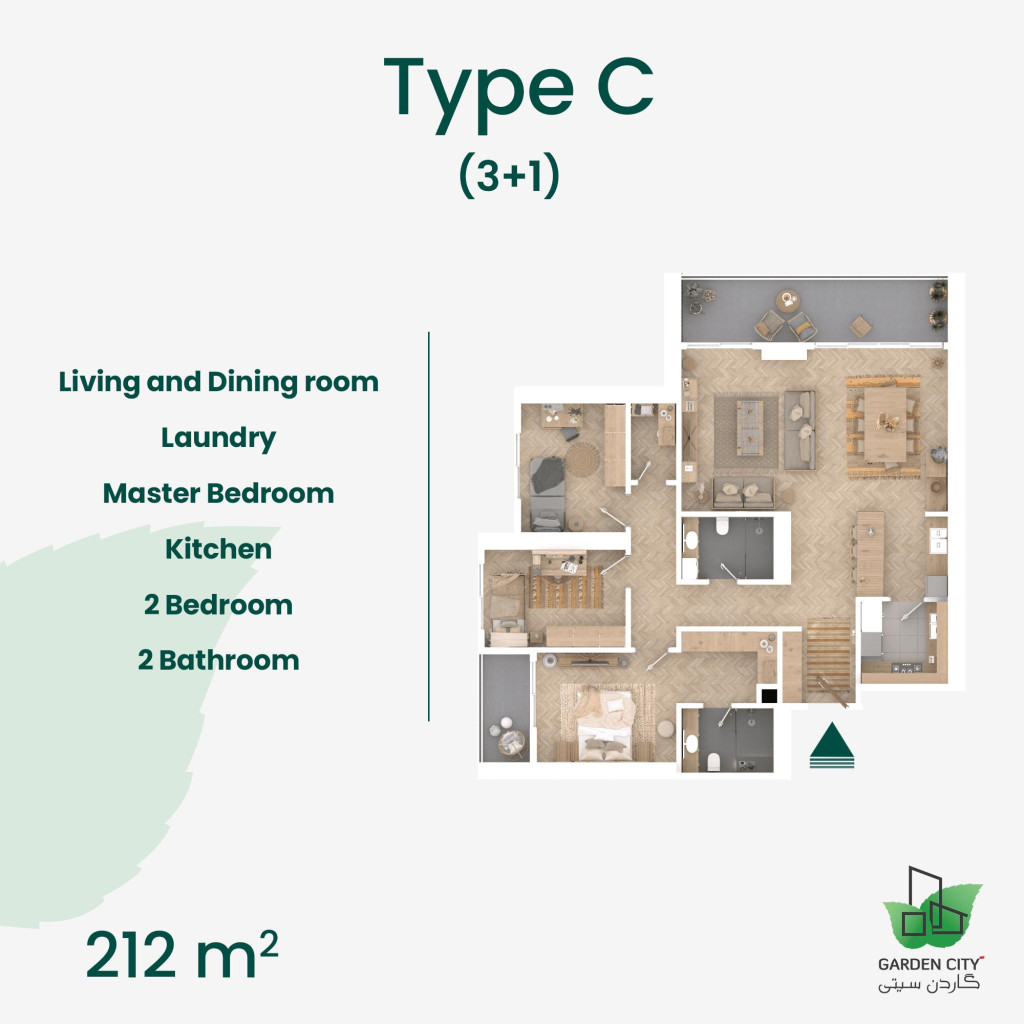 Apartment پلانی نهۆم