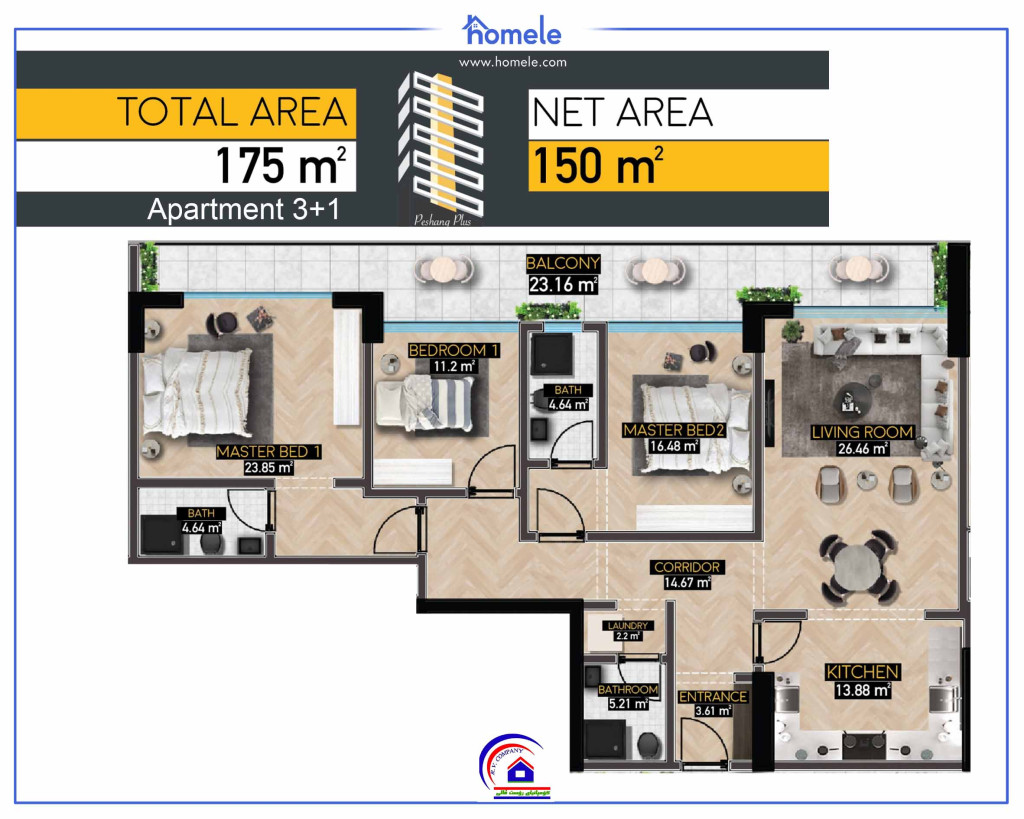 On the Third Floor Floor Plan