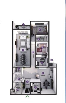 On the 19th Floor Floor Plan