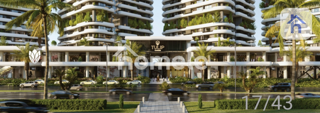 One-bedroom apartment in Tulip Towers Resim 2