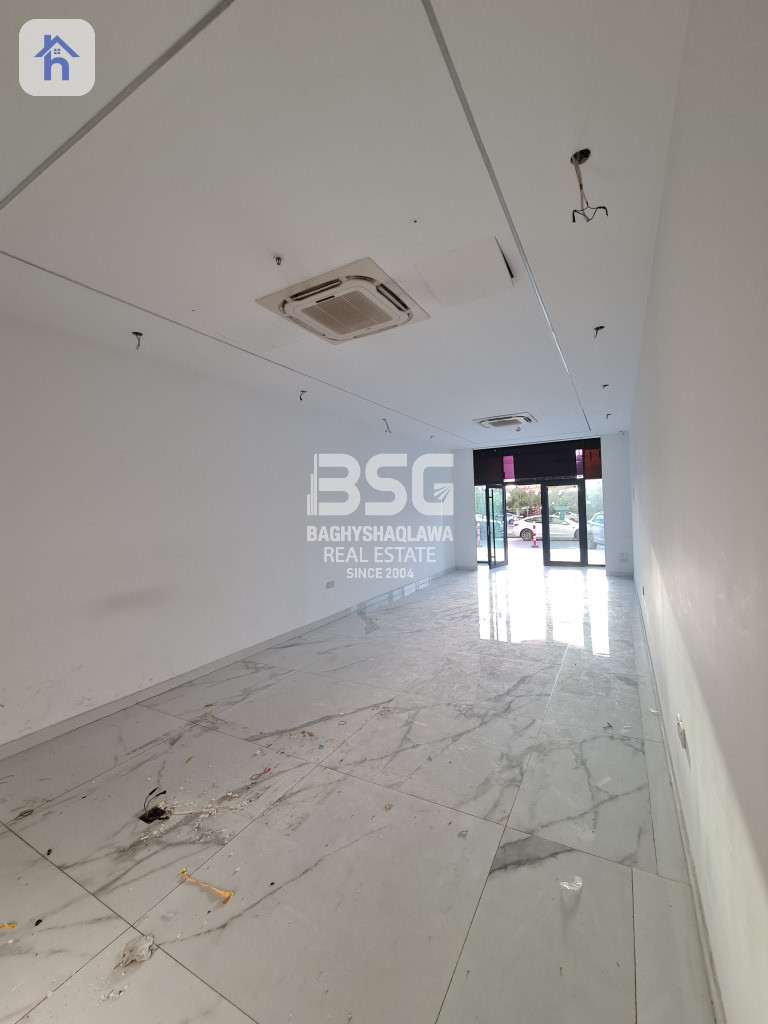 Prime location shop available for rent