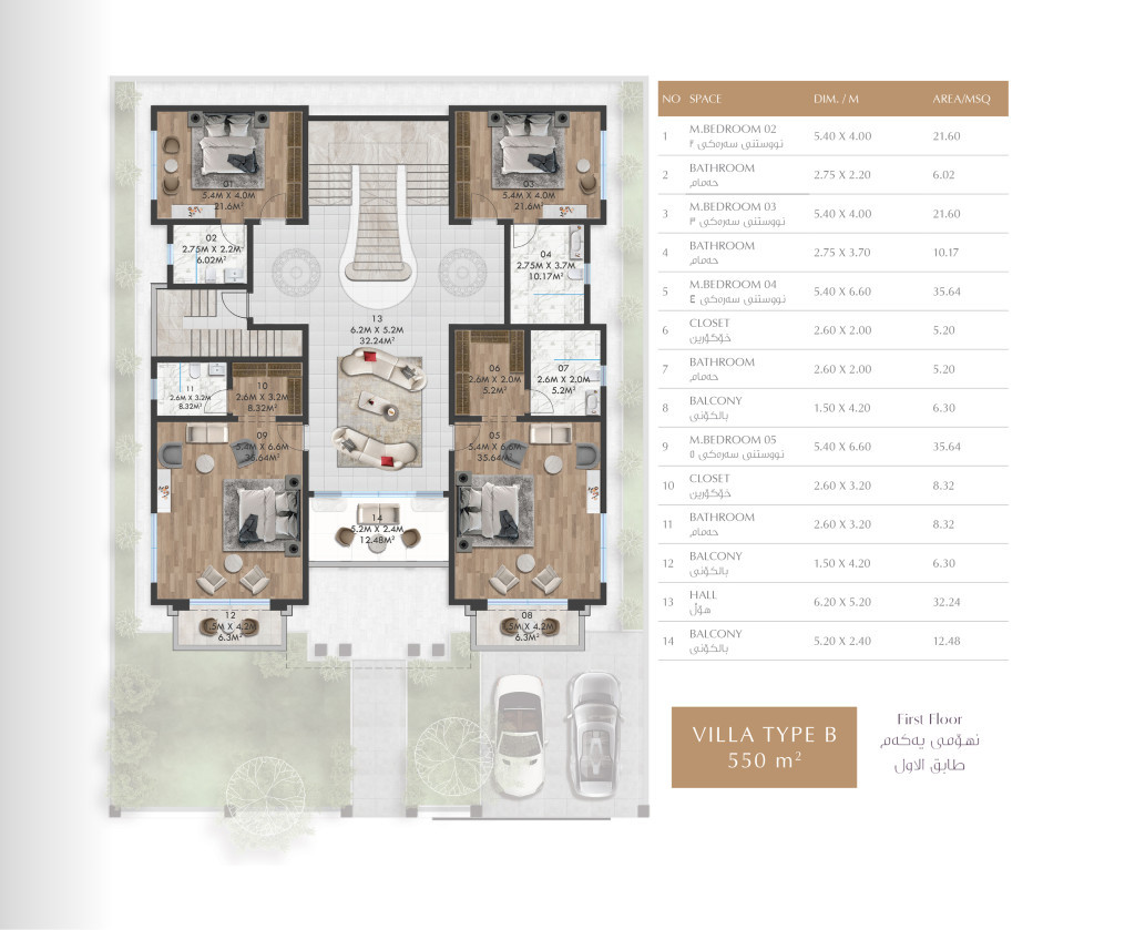 null خطة الطابق