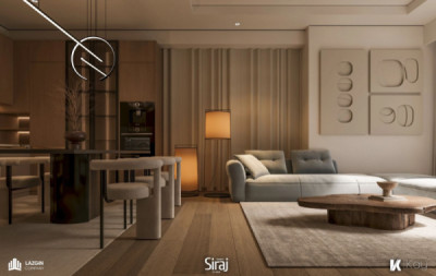 Cozy One-Bedroom Apartment in Erbil Resim 6