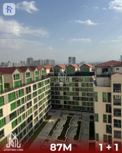 Modern 1-Bed Apartment in Life Towers Resim 6