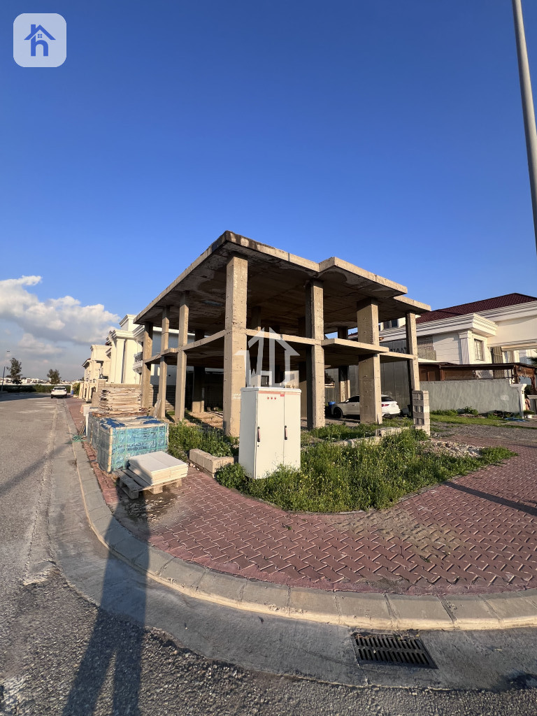 Corner Structure Opposite Garden