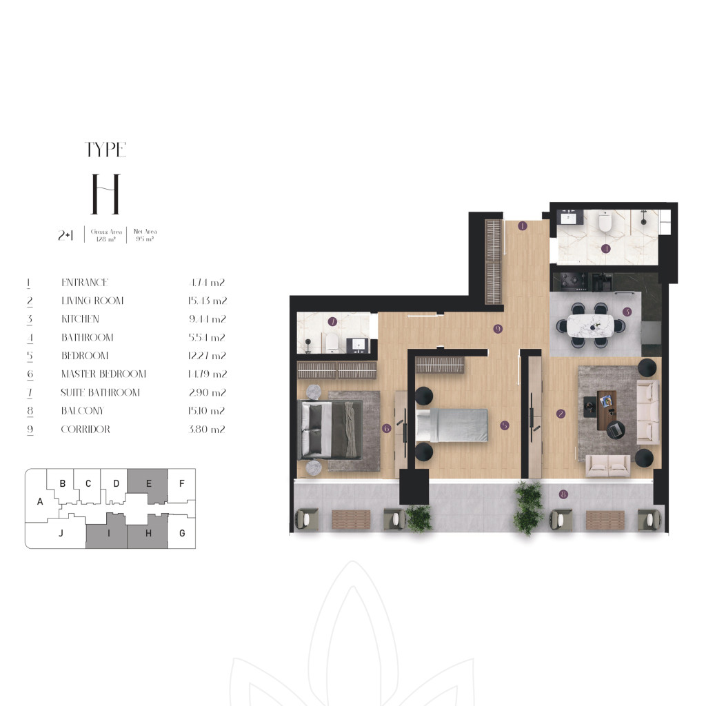 Block A Floor Plan