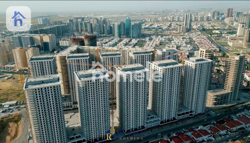 Modern one-bedroom apartment with great views