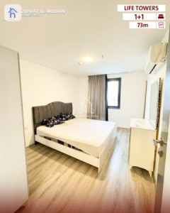 Cozy Apartment in Life Towers Resim 3