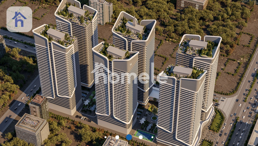 Modern Apartment with City Views Resim 2