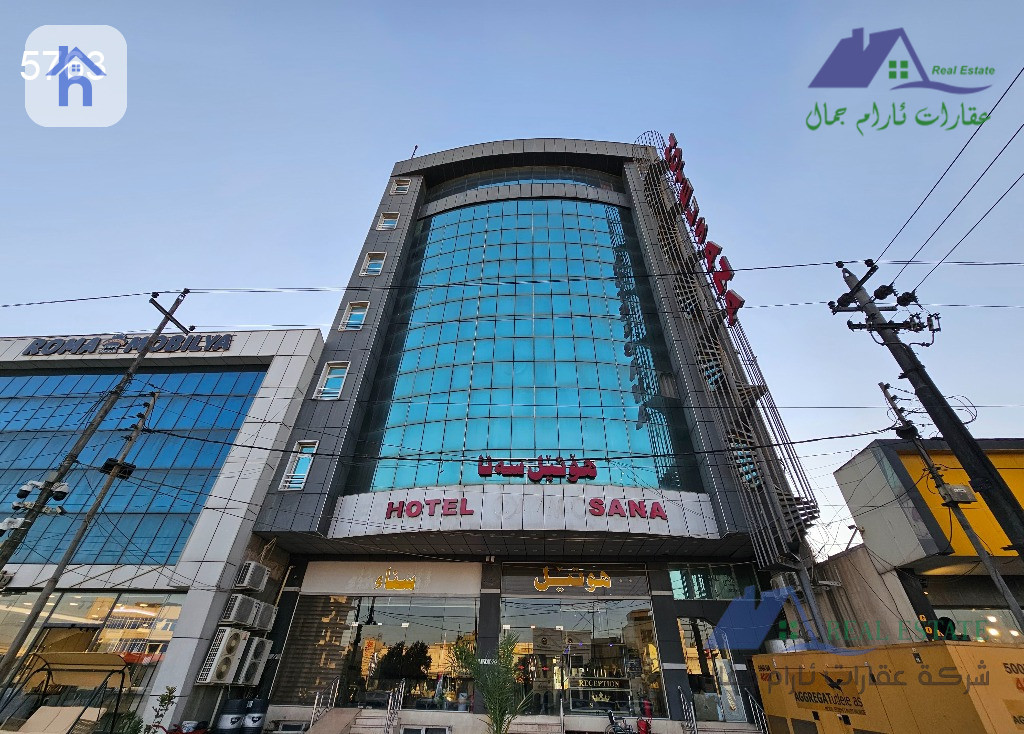 Eight-floors Hotel with Restaurant and 27 Apartments