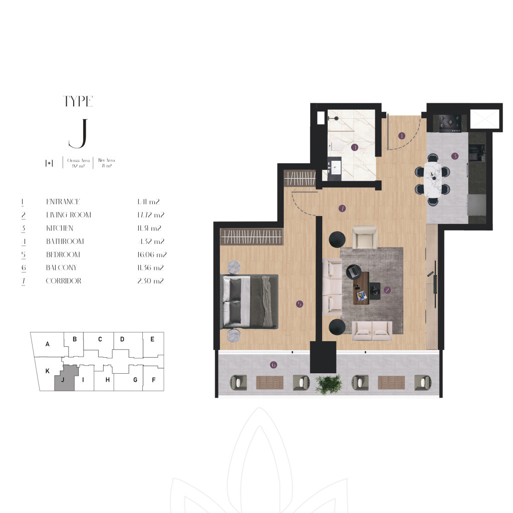 Block C Floor Plan