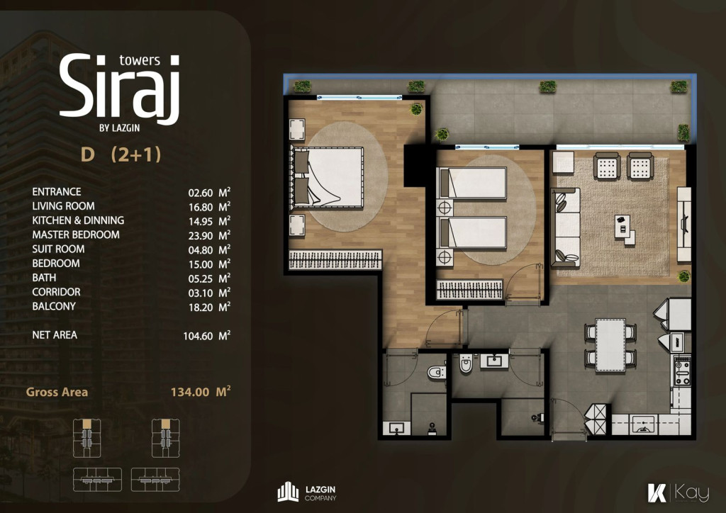 On the 31th Floor Floor Plan