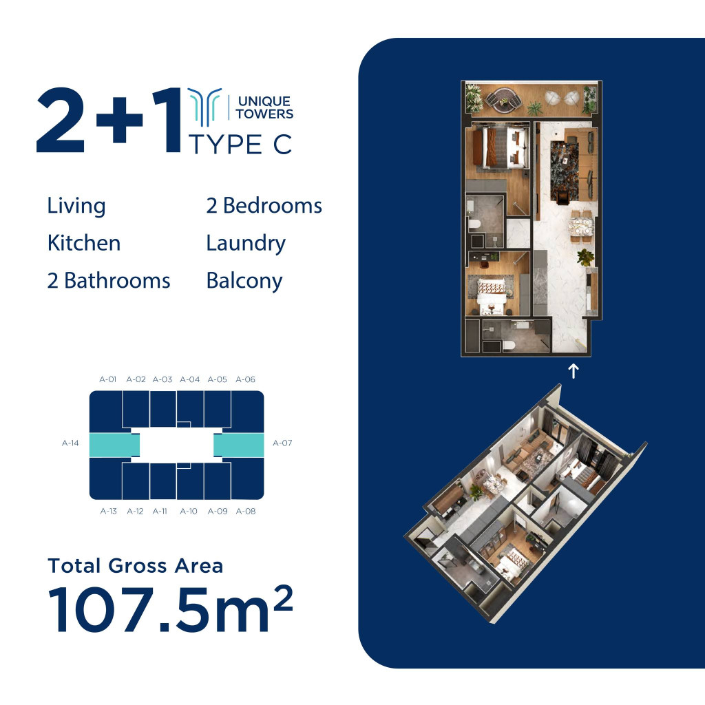 On the 23th Floor Floor Plan