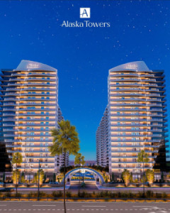 Modern Apartment in Alaska Towers Resim 4