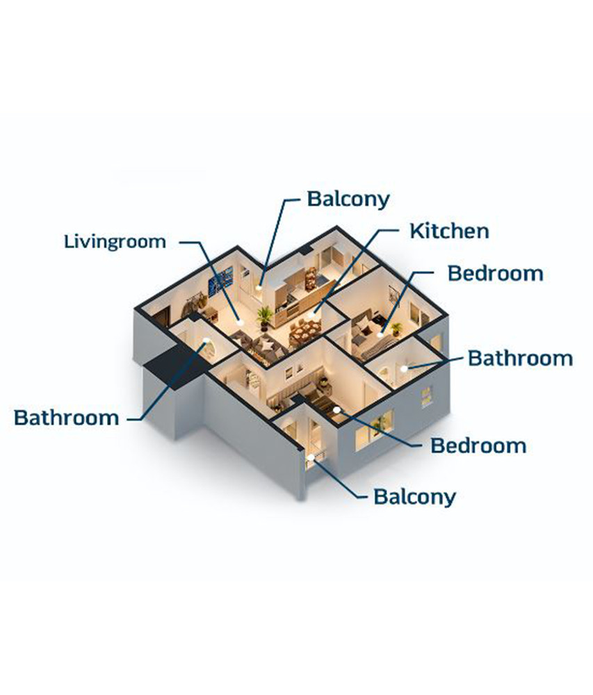 On the Second Floor Floor Plan