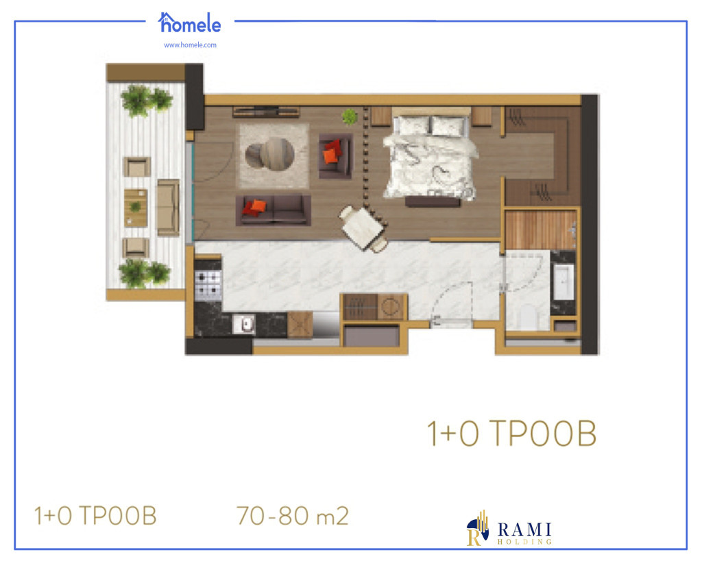 On the 8th Floor Kat Planı