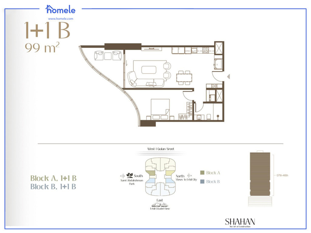 On the 34th Floor Floor Plan