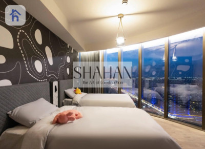 Luxurious Apartment in Cavalli Tower Resim 8