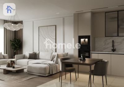 Modern one-bedroom apartment in Vana Towers Resim 7