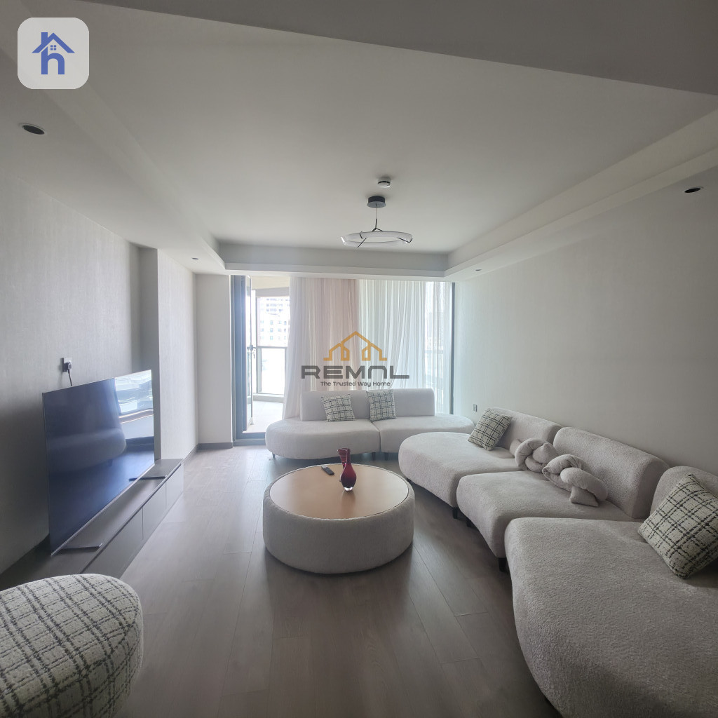 A vip furnitured 1+1 apartment for rent in Cavalli towers
