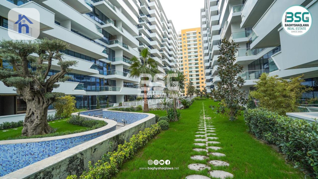 Modern 2 Bedroom Apartment Resim 2