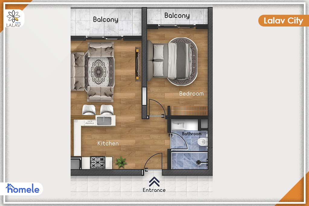 في الطابق 11 خطة الطابق