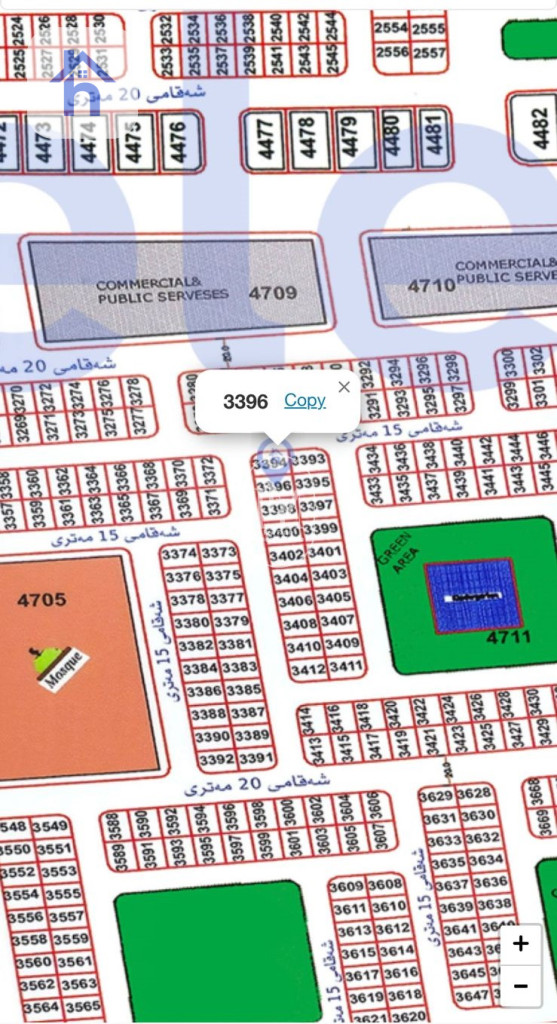 Residential Plot in Erbil, Azza