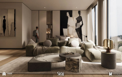 Cozy One-Bedroom Apartment in Erbil Resim 5