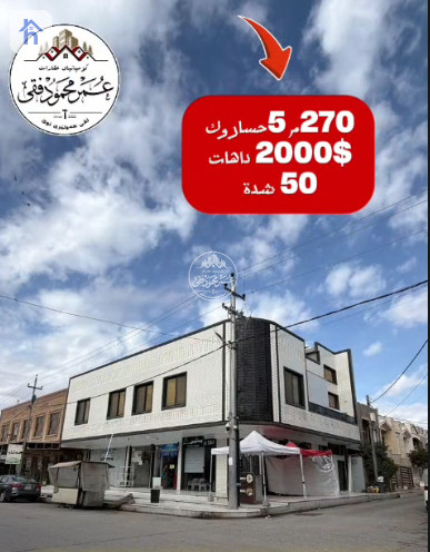 Two-story commercial building with high income