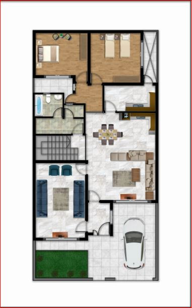 null خطة الطابق