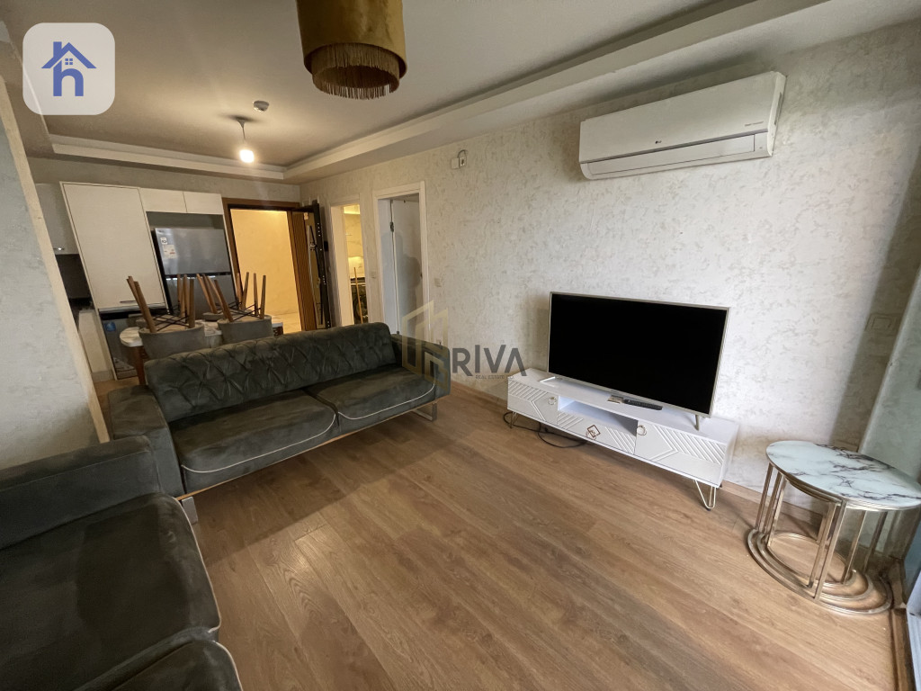 Modern Furnished Apartment with 1 Bedroom Resim 2