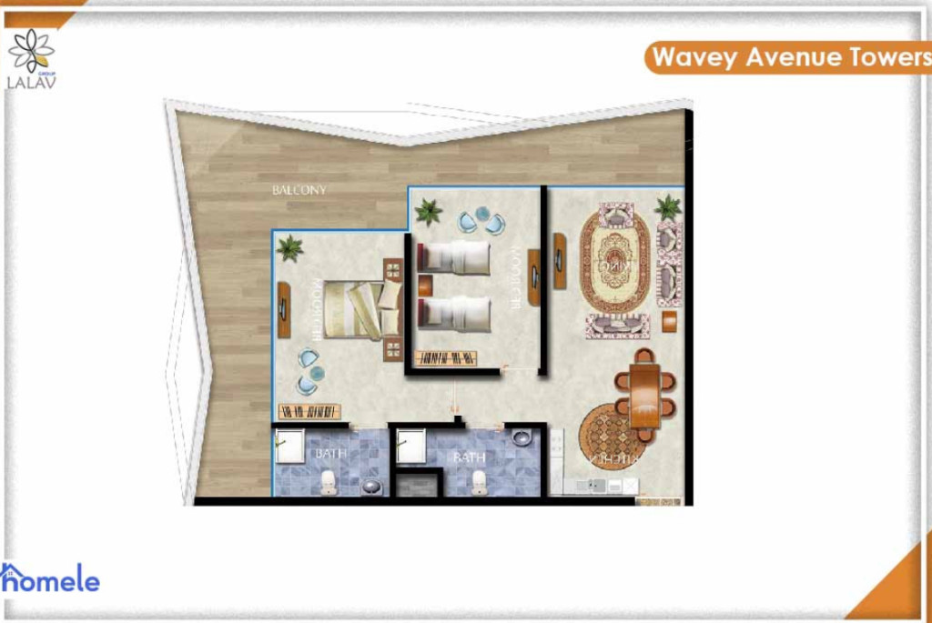 On the First Floor Kat Planı